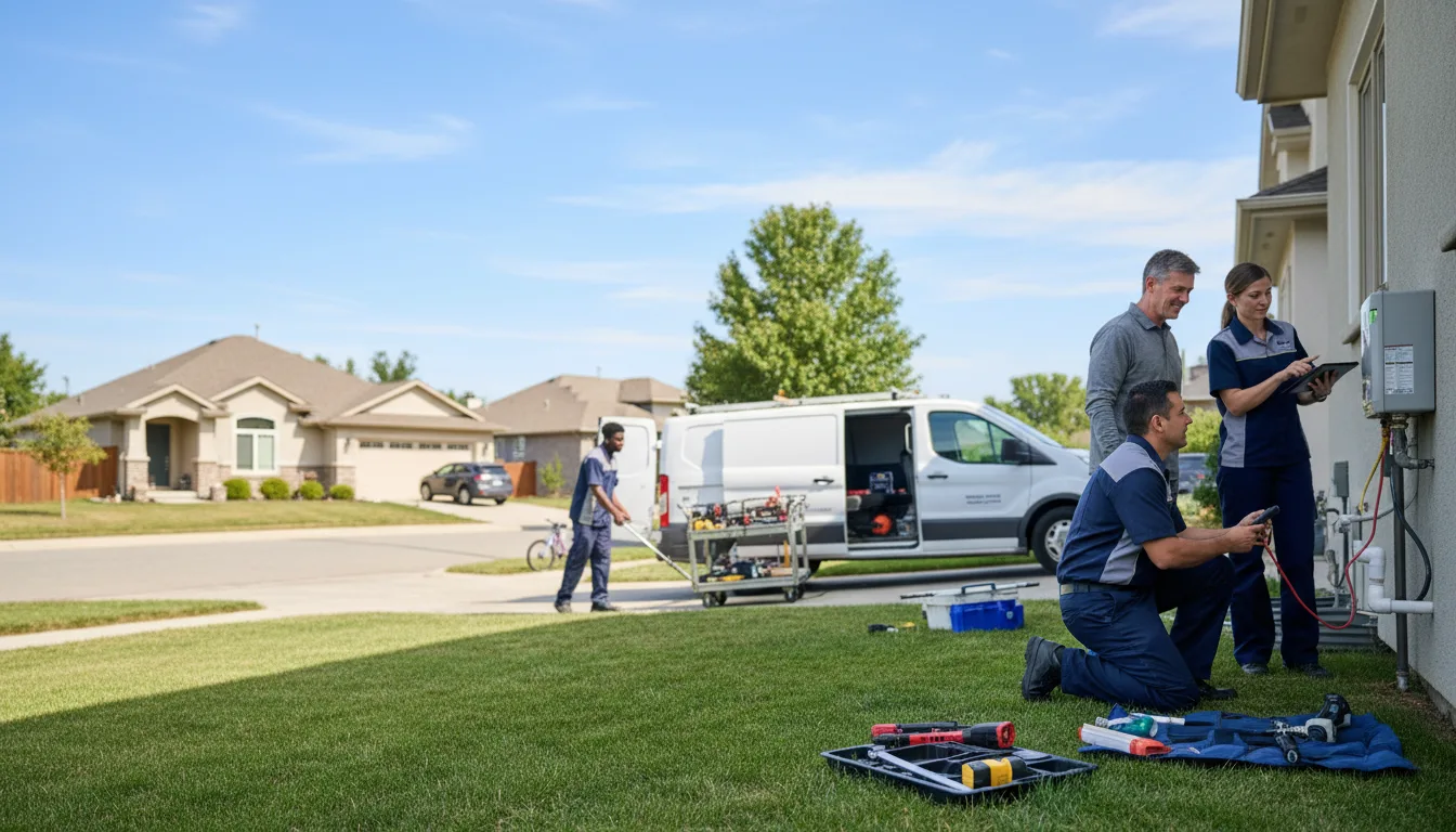 Tankless water heater service in Minooka, IL